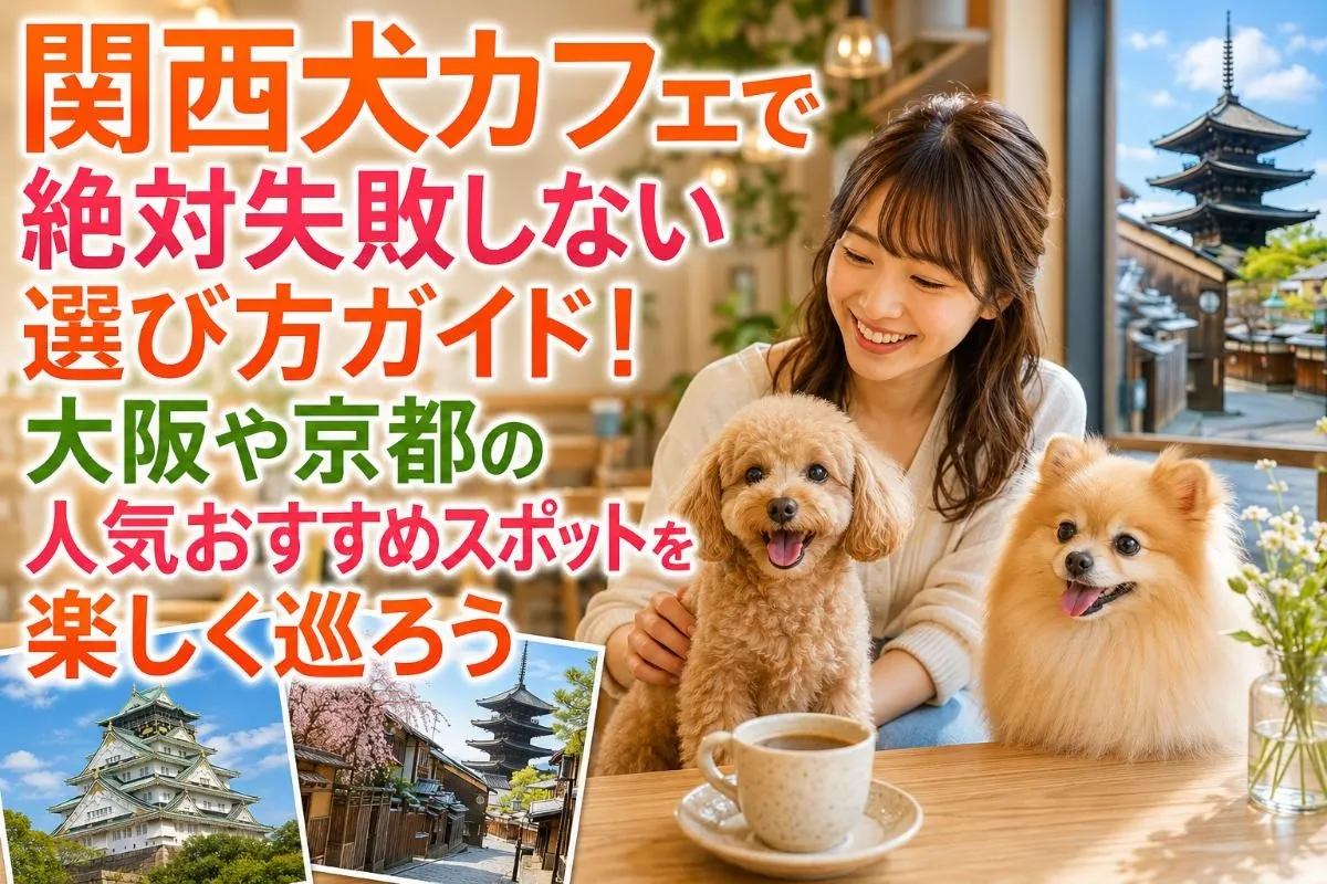 関西犬カフェで絶対失敗しない選び方ガイド!大阪や京都の人気おすすめスポットを楽しく巡ろう