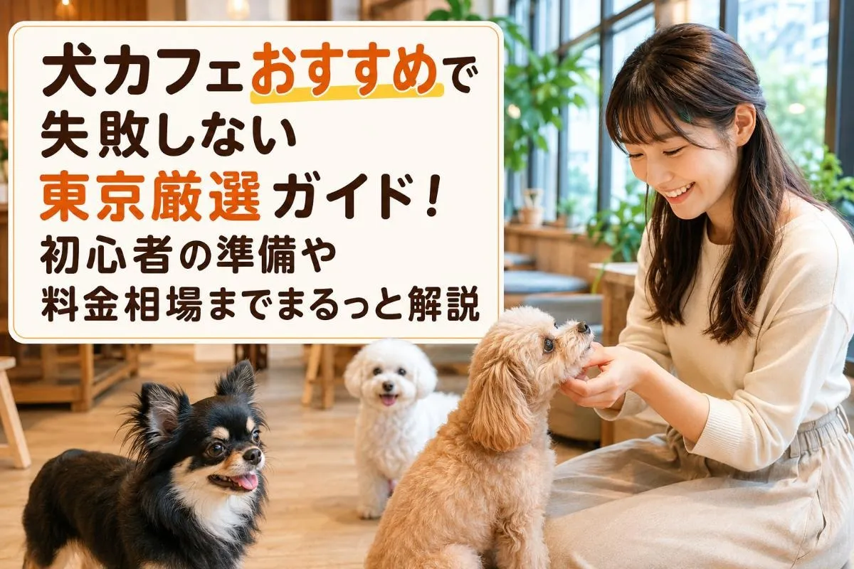 犬カフェおすすめで失敗しない東京厳選ガイド!初心者の準備や料金相場までまるっと解説