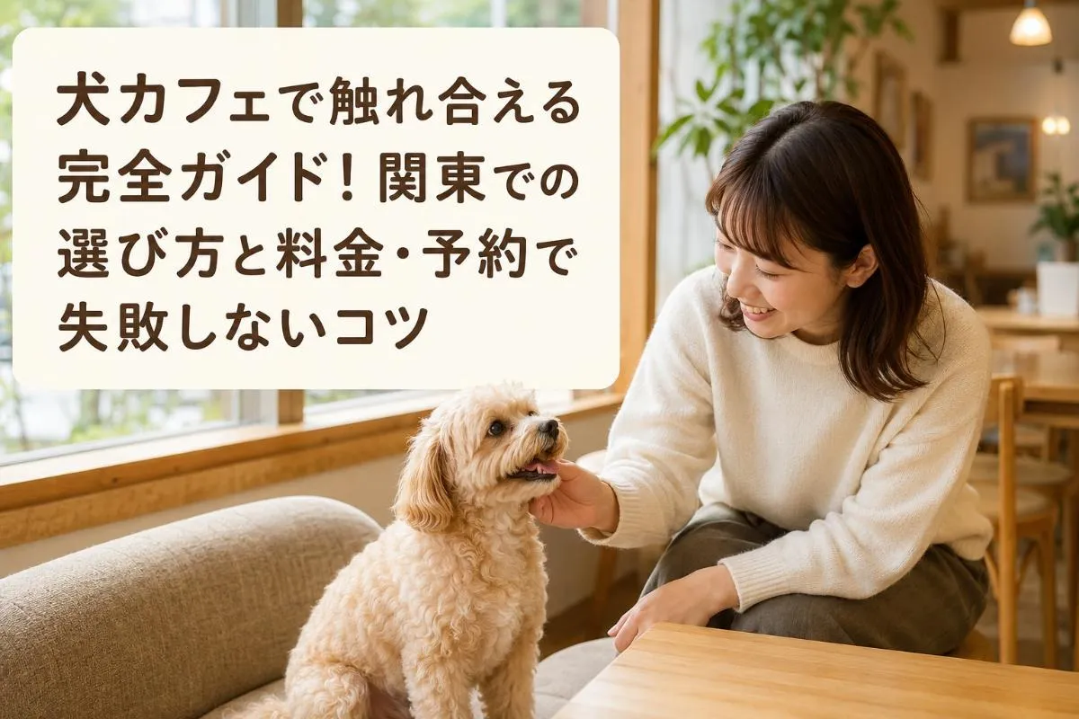 犬カフェで触れ合える完全ガイド!関東での選び方と料金・予約で失敗しないコツ