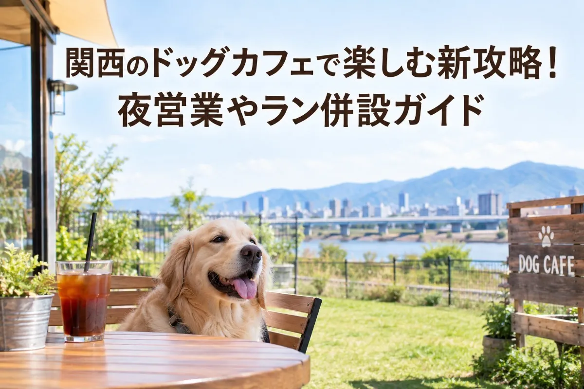 関西のドッグカフェで楽しむ新攻略!夜営業やラン併設ガイド